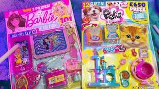 ASMR Kids Magazines & Free Toys 🎀 Nostalgic Tingles (Whispered)