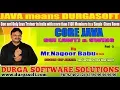Core Java GUI AWT SWING Part - 5 by Nagoor Babu Sir