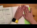 Math Notebook Set-Up
