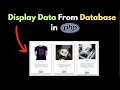 Display Product Data in Homepage from Database in PHP PHP E-Commerce Project Tutorial