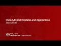 Updates and Applications