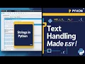 Python for Beginners Strings Print Statements Text Handling