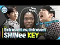 Download Lagu [SUB] ENFP Kani 🌈 vs. INFP Juseung 💦 (Fake Extrovert Mode) ft. The Shocked Host #KEY #ILiveAlone
