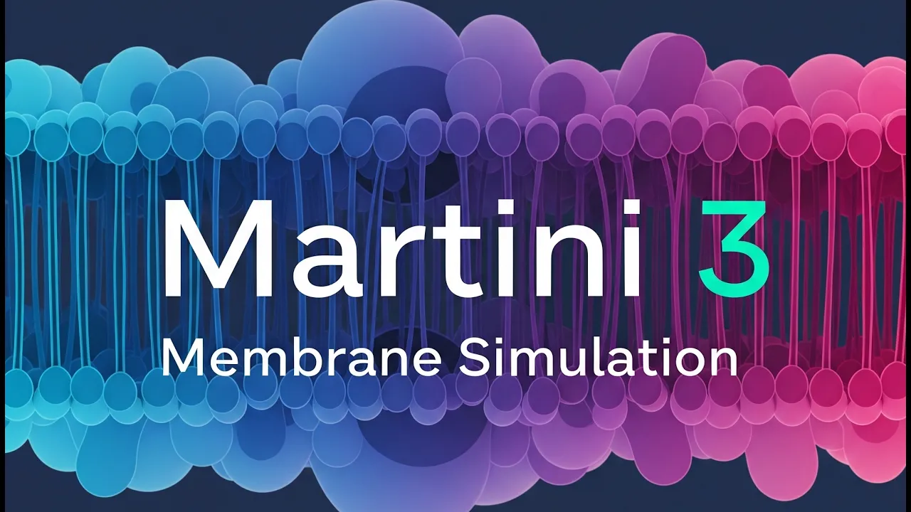 Martini 3 | Coarse Grain Simulation of Lipid Membranes | GROMACS Simulations