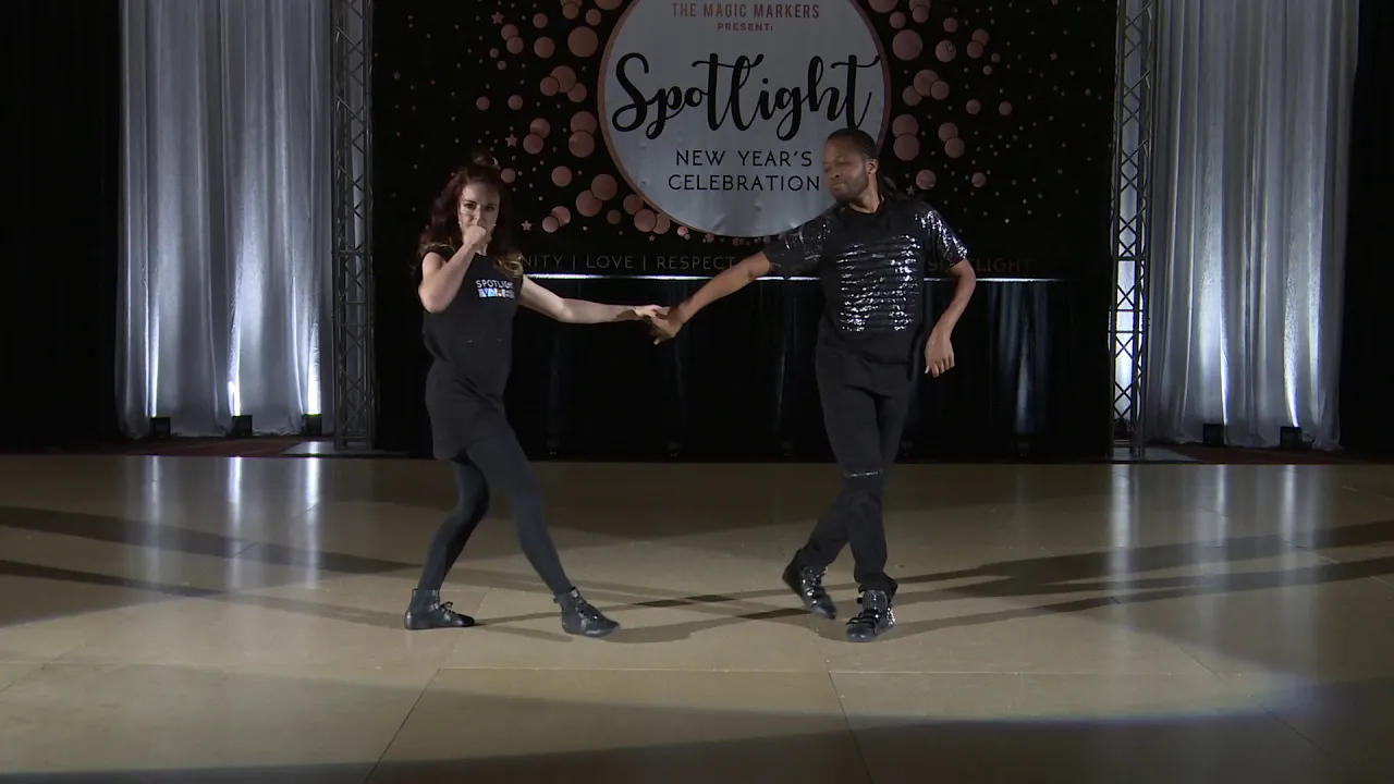 Spotlight New Years 2018 2019 Invitational Jack & Jill Classic Markus Smith & Alyssa Glanville