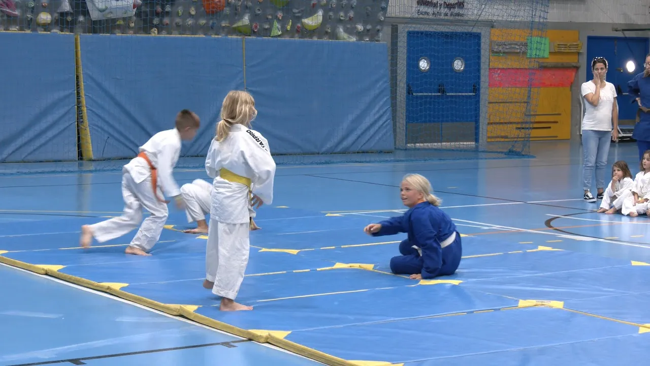 Este jueves se clausura del curso en la Escuela de Judo