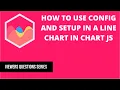 How to use config and setup in a line chart in Chart JS