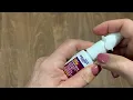 How to open nose spray lid - child proof top Walmart Equate brand nasal decongestant