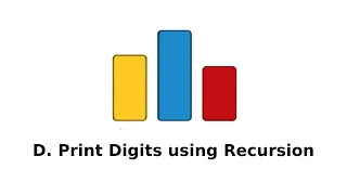 CodeForces D Print Digits using Recursion