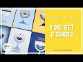 Easy Hanukkah Cards Spellbinders Menorah Lights Stamp Die Set