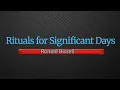 Download Lagu Ritual for Significant Days
