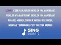 KOBA LAD ft MAES & ZED - COFFRE PLEIN ( KARAOKE VERSION )