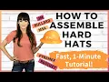 How to Assemble a Hard Hat - 3M Bullard Pyramex MSA Ratchet