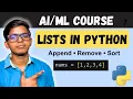 Python Lists in Telugu Course for Beginners Karma Batch EP-7
