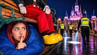 Cuanto tiempo puedo vivir SECRETAMENTE en DISNEY?🤔⏰