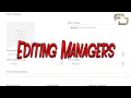 Editing Managers Tutorial Fig Database