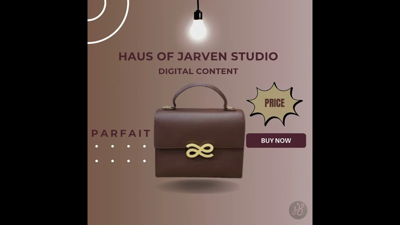 Premium 3D Handbag Motion | Haus of Jarven Studio