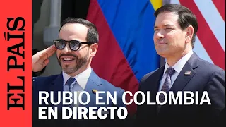 EN VIVO | MARCO RUBIO es recibido por Abelardo DE LA ESPRIELLA en COLOMBIA | EL PAÍS