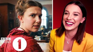 Tis I Millie Bobby Brown on Stranger Things ending and Enola Holmes