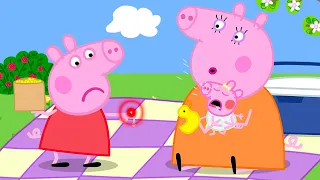 Peppa Pig Gets BITTEN by BABY EVIE! 😬🍼Peppa & George: Teething Chaos | Tales Full Episodes | 20 Mins