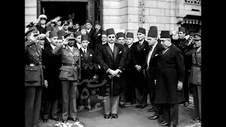 جلالة الملك فاروق في البرلمان 