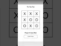 Tic Tac Toe Game using HTML CSS JavaScript