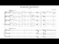 Lagu Jules Van Nuffel - Tria Cantica Eucharistica: O Sacrum Convivium - Score