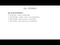 SQL Session 3 - How to ALTER Table and Alter Add Drop Columns