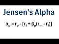 How to Calculate Jensen s Alpha