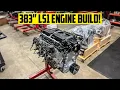 The COMPLETE Guide to Building an LS Engine - 383 LS1 Build Part 3 Bare Block to Long Block