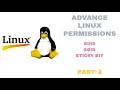Linux Tutorials Special Permissions in Linux Linux File Permissions Part-2