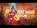 Fire Mage Leveling 1-80 Episode 1 New Jorney Begin Warmane