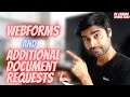 How to create WEBFORMS How to respond to ADDITIONAL DOCUMENT REQUEST ADR PR Canada 2022