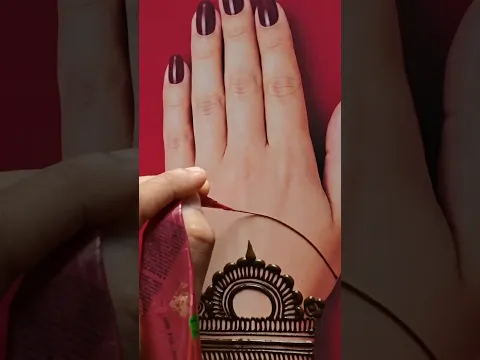 karwa chauth mehndi design||new back hand karwa chauth mehndi #mehndidesign