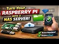 Turn Raspberry Pi into Secure NAS Cloud Server Headless Setup Remote Access