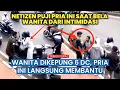 Download Lagu “Aksi Heroik! Pria Langsung Bela Wanita yang Dikerubungi Enam Debt Collector di Tengah Jalan! MP3