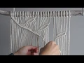 DIY Macrame Tutorial Macrame Wall Hanging Leaf Pattern