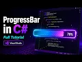 How to Use ProgressBar in C Visual Studio Full Tutorial for Beginners