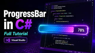 How to Use ProgressBar in C Visual Studio Full Tutorial for Beginners