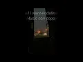 all i want -  kodaline slowed 1 hora, relajante con sonido de lluvia/ rain 1 hour