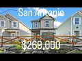 San Antonio NEW CONSTRUCTION Under 300K 4 Bedroom Home Tour