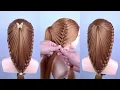 Gaya Rambut Mudah dan Beragam untuk Anak Perempuan \u0026 Lainnya | Tutorial Gaya Rambut Sederhana \u0026 C...