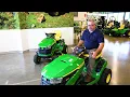 John Deere S100 Ride-on Mower - Walkaround