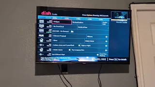 DISH Network TV Guide Scrolling 26