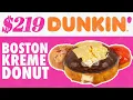 219 Dunkin Boston Kreme Donut Fancy Fast Food Mythical Kitchen