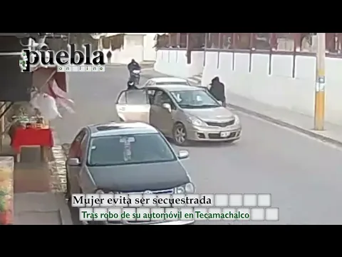 Download MP3 Mujer evita ser secuestrada tras robo de su automóvil en Tecamachalco, Puebla