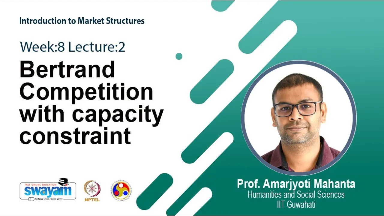 Lec 29: Bertrand Competition with capacity constraint