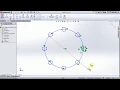 SOLIDWORKS TUTORIAL FOR BEGINNERS 21 CIRCULAR SKETCH PATTERN