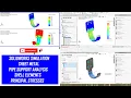 Solidworks Simulation Sheet metal pipe support analysis in solidworks simulation Shell Elements