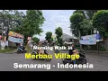 Morning Walk in Merbau Village, Banyumanik, Semarang, Indonesia
